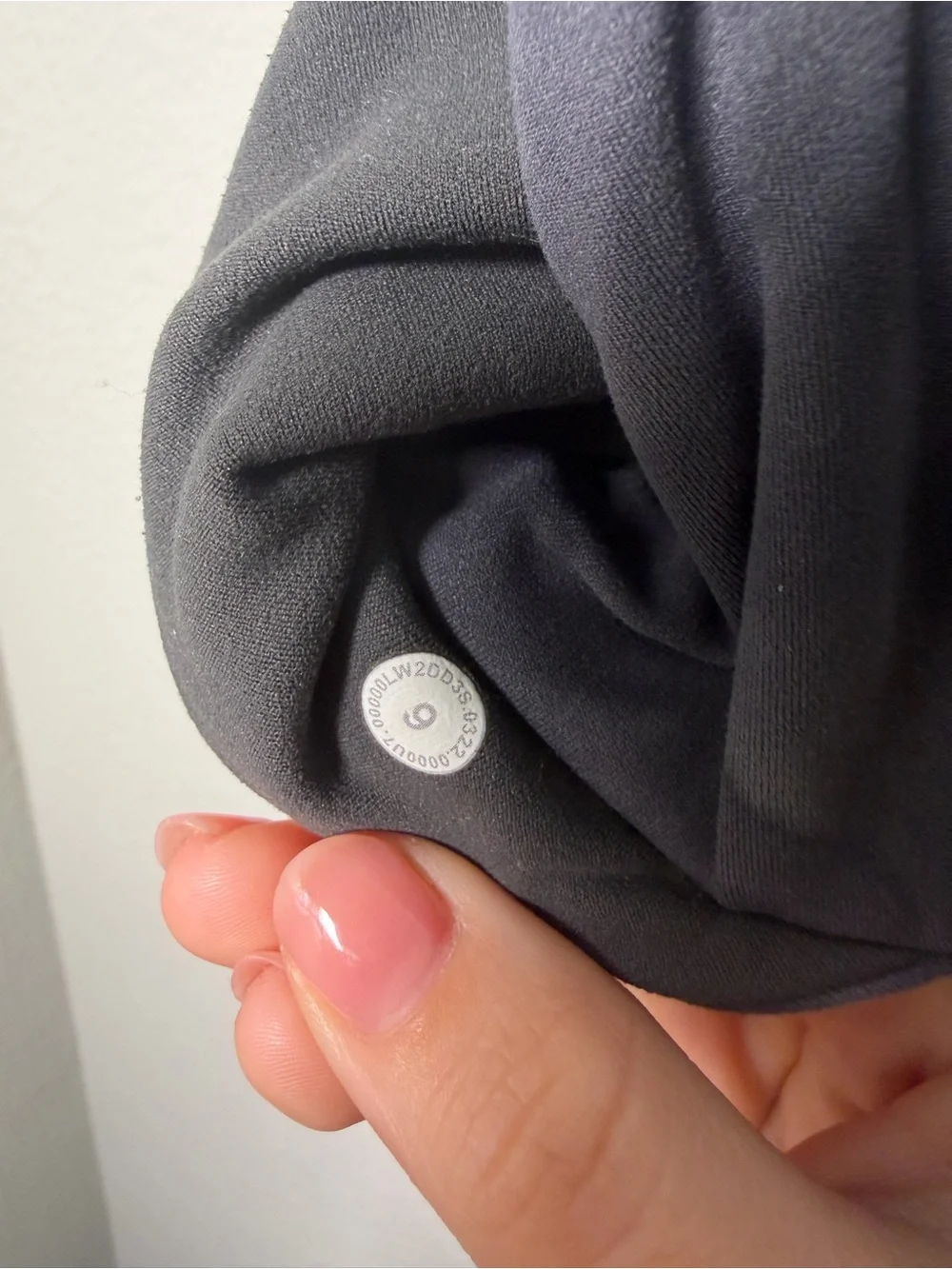 lululemon athletica Align Diamond-Dye Graphite Reversible Sports Bra Size 6
